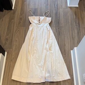 Free People Cream Dress